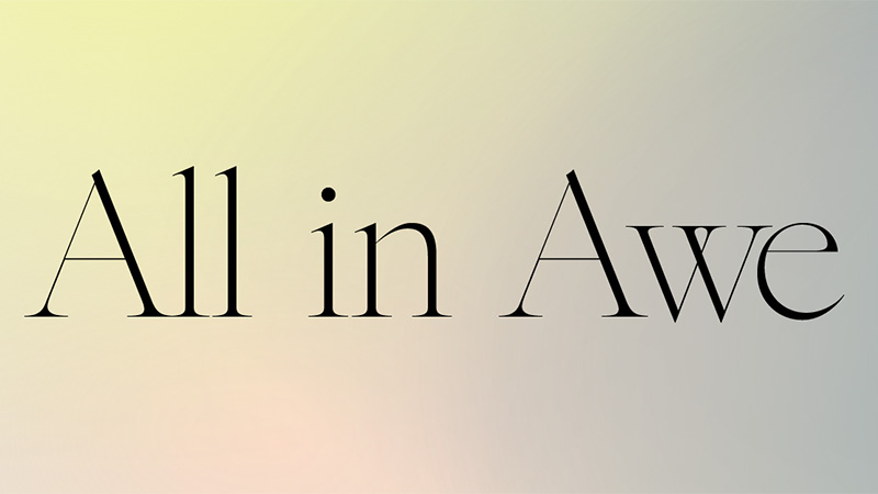 All in Awe cover image